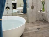 Very large and beautiful modern tub